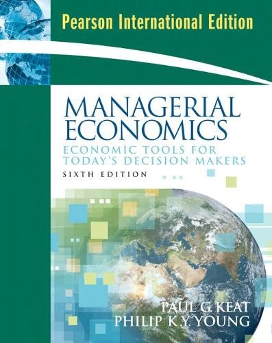 Managerial Economics: International Edition Business, Finance & Career
