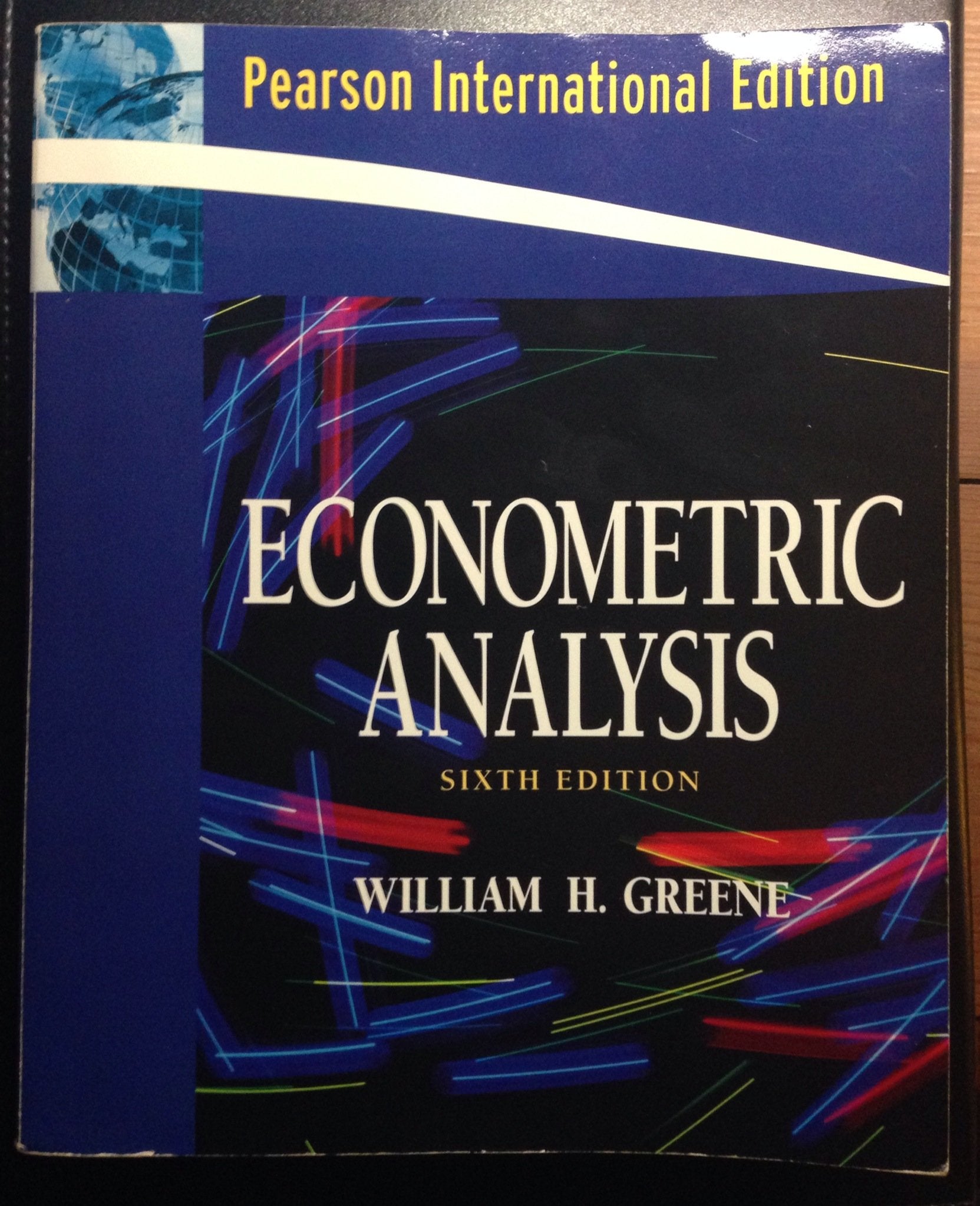 Product Image: Econometric Analysis: International Edition