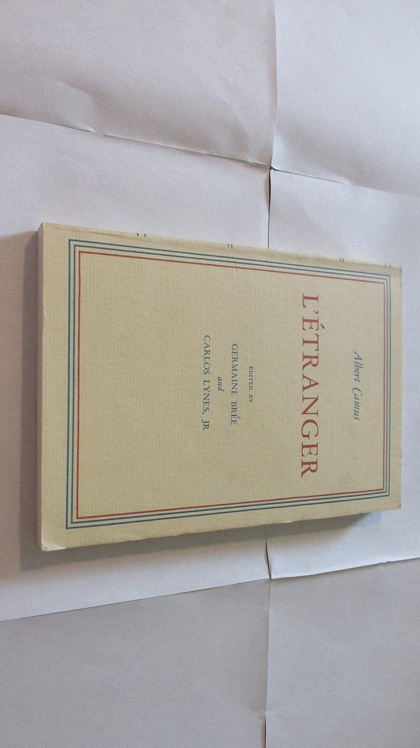 L'Etranger Foreign Languages ​​& Dictionaries