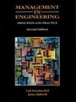 Management in Engineering: Principles and Practice Business, Finance & Career