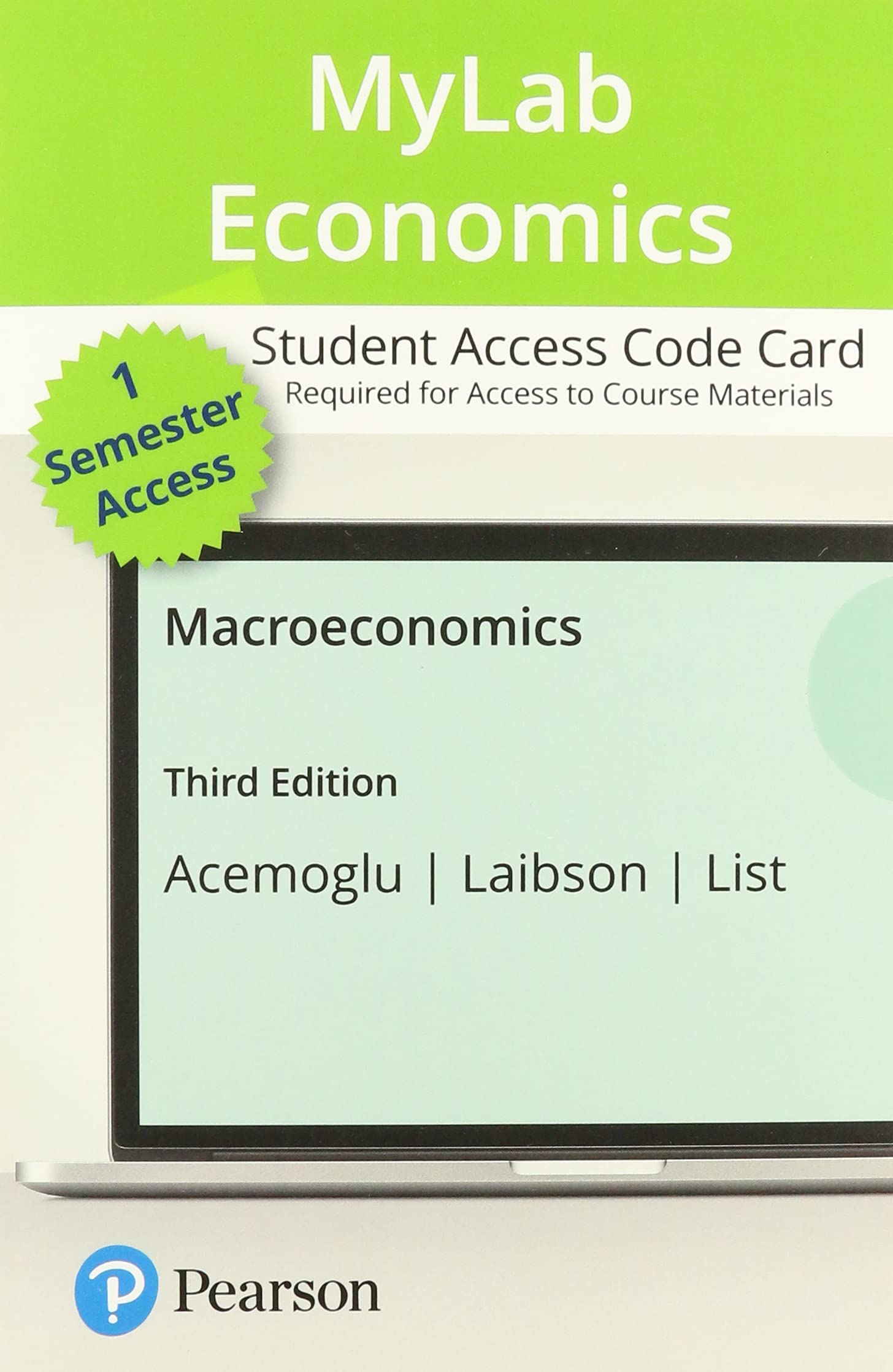Mylab Economics With Pearson Etext -- Standalone Access Card -- for Macroeconomics book