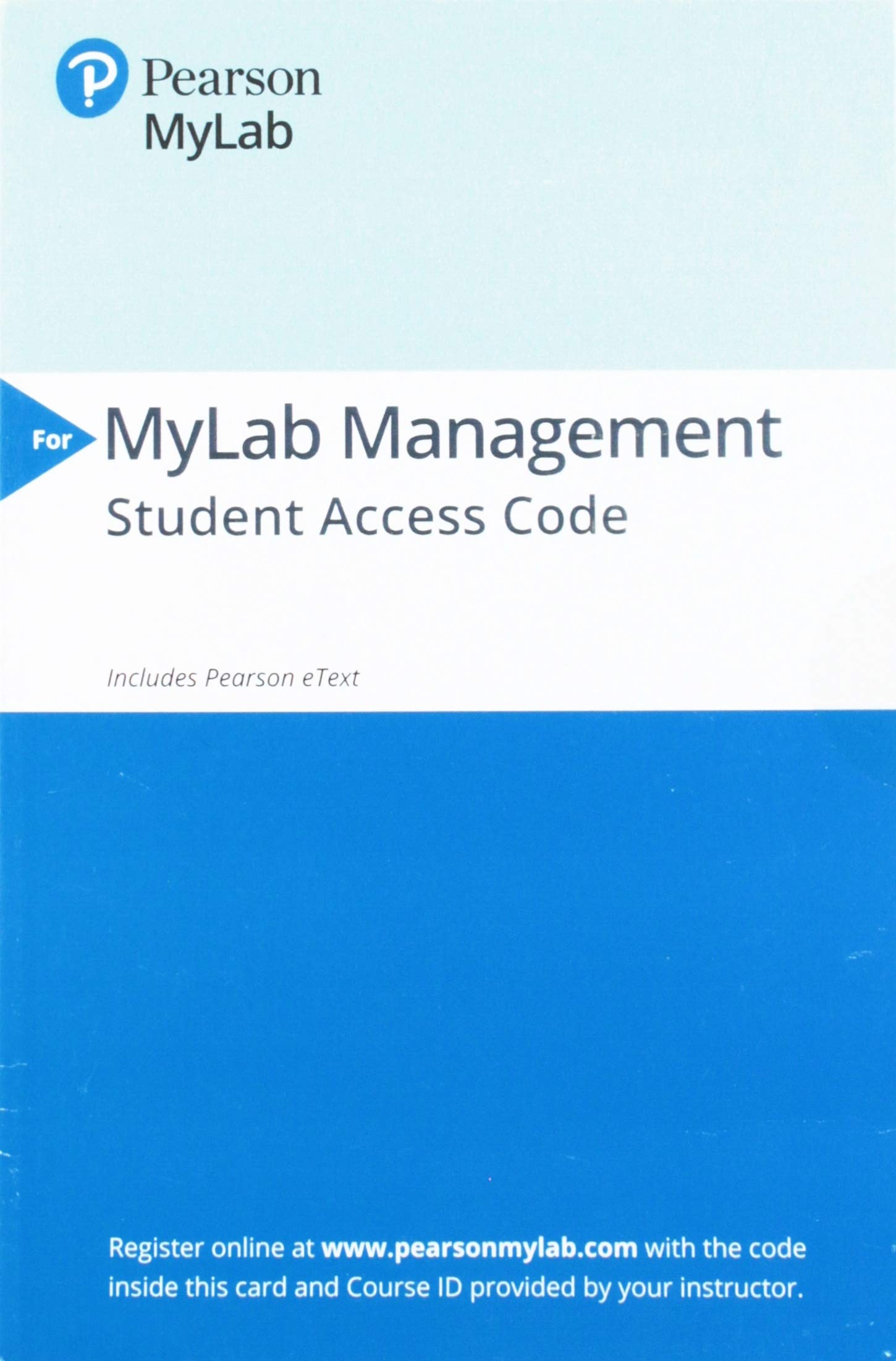 Understanding and Managing Organizational Behavior - 2019 Mylabmanagement With Pearson Etext Access Card Business, Finance & Career