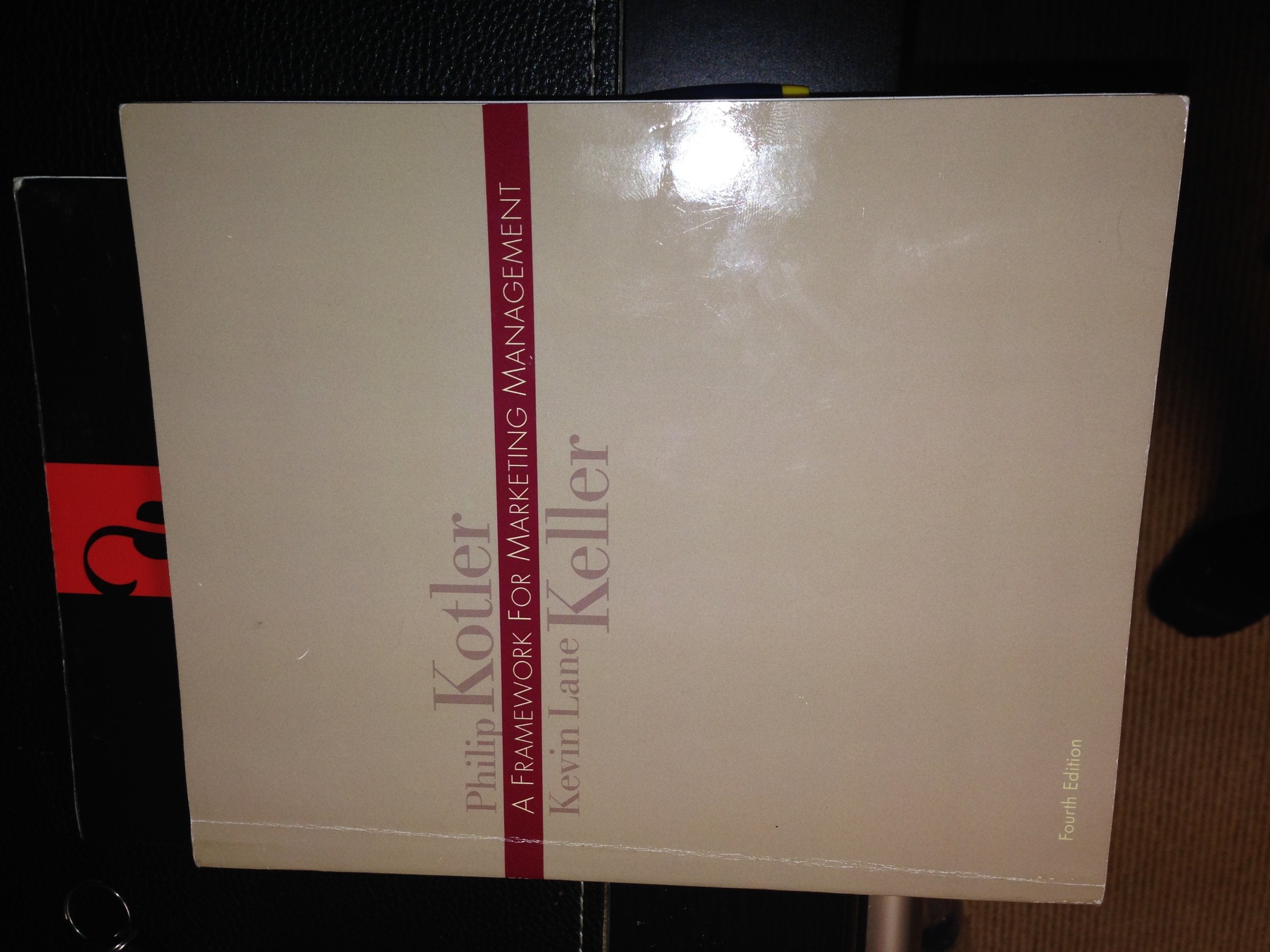 A Framework for Marketing Management: United States Edition Law