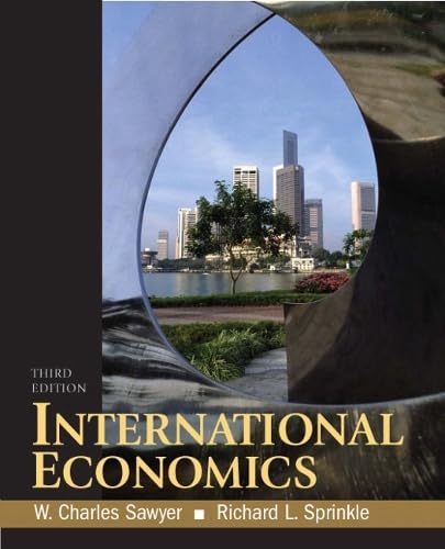 International Economics: United States Edition book