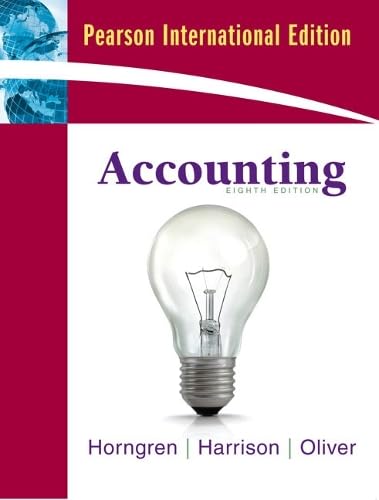 Accounting, Chapters 1-23, Complete Book: International Edition Business, Finance & Career