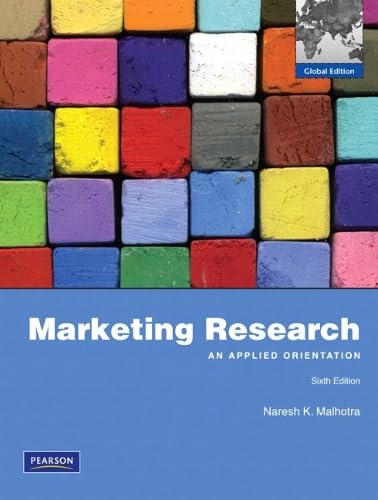 Marketing Research: An Applied Orientation: Global Edition Law