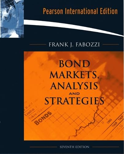 Bond Markets, Analysis and Strategies: International Edition Law