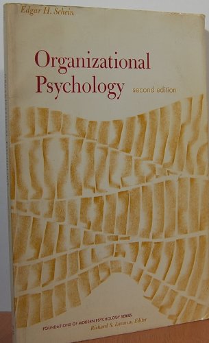 Organizational Psychology (Foundations of Modern Psychology) Books