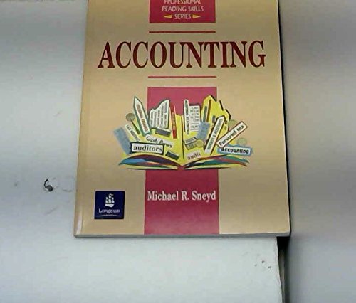 Accounting (PROFESSIONAL READING SKILLS SERIES) Business, Finance & Career