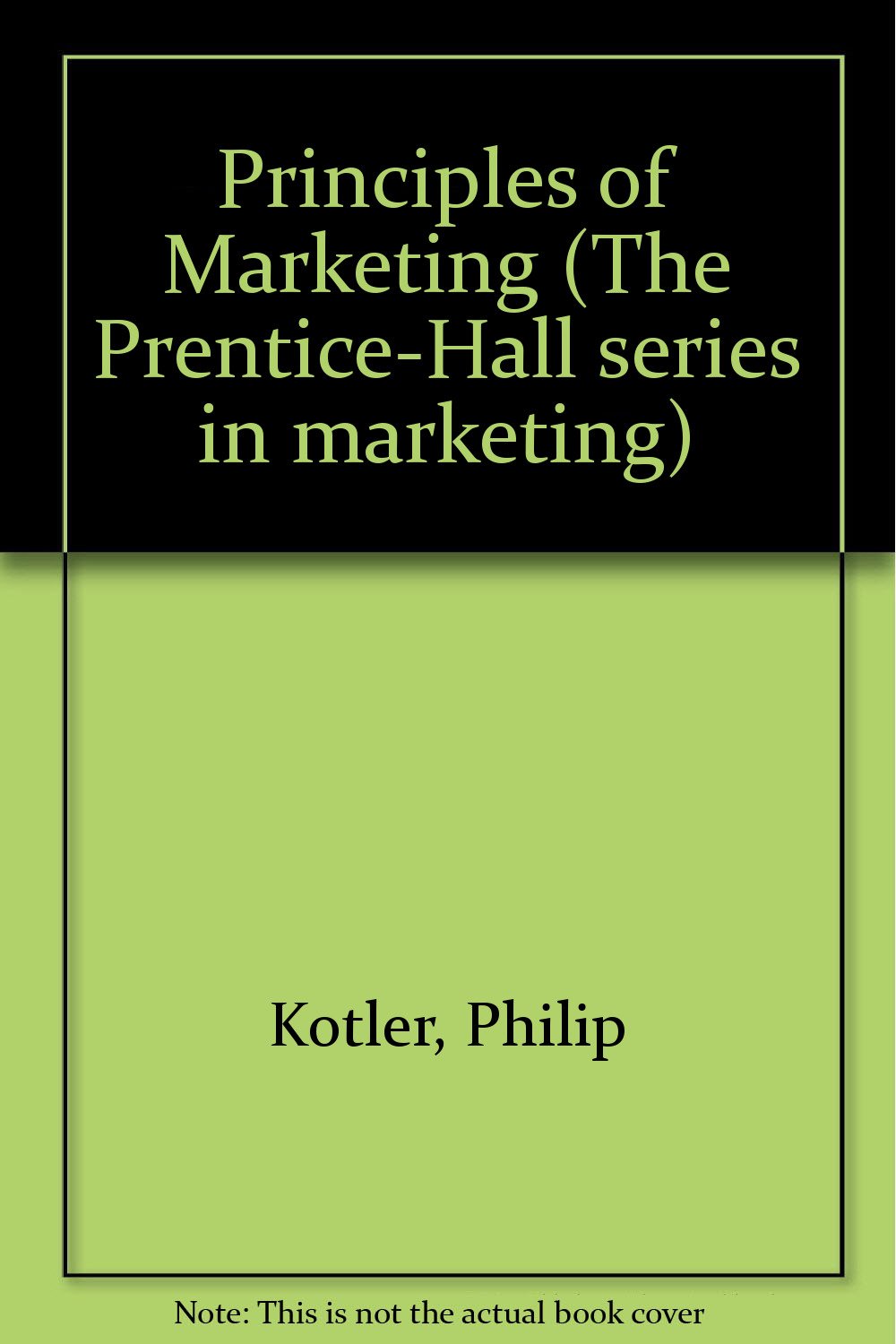 Principles of Marketing book