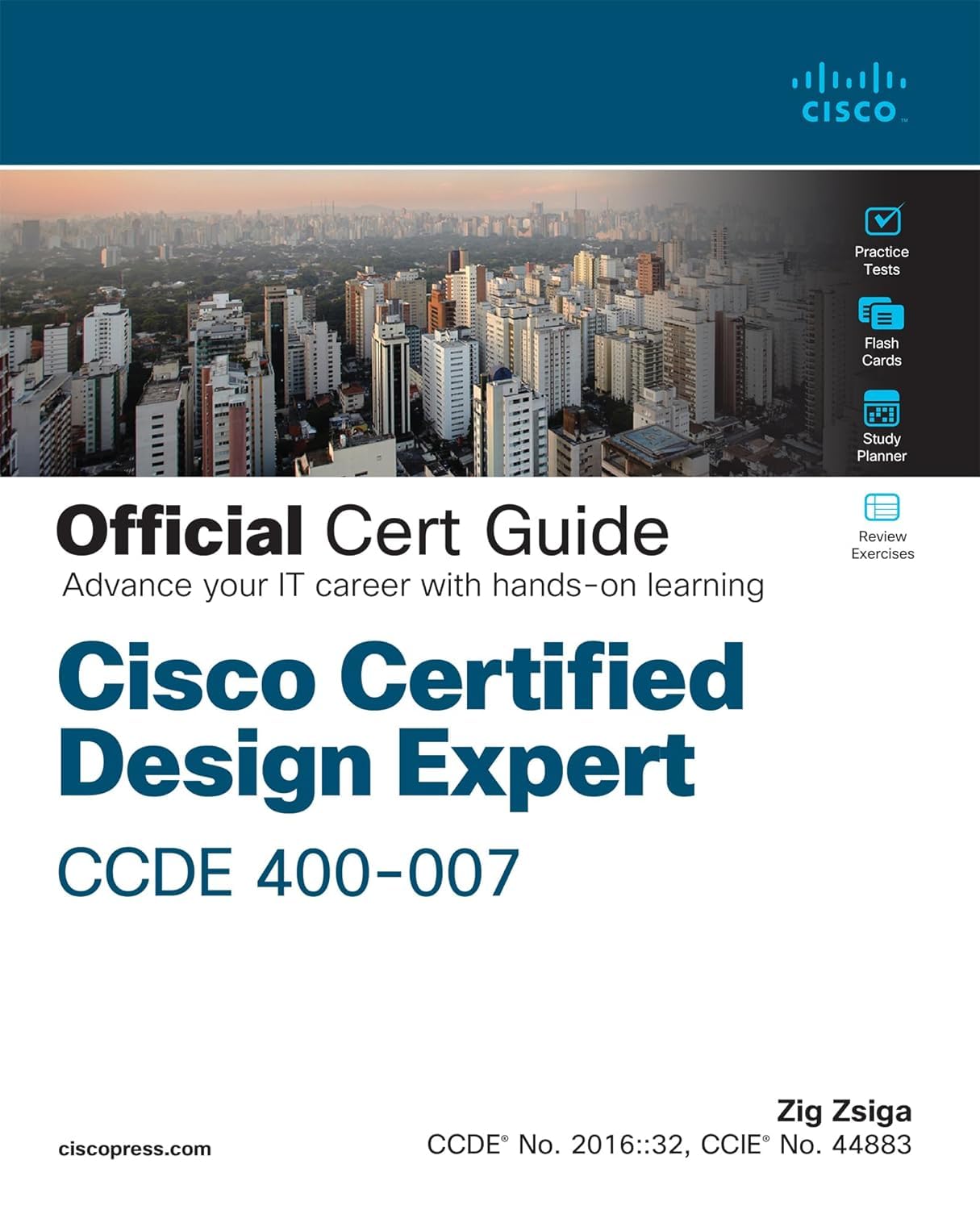 Product Image: Cisco Certified Design Expert (CCDE 400-007) Official Cert Guide