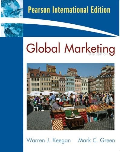 Global Marketing: International Edition Business, Finance & Career