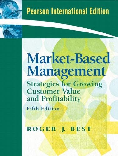 Market-Based Management: Strategies for Growing Customer Value and Profitability Law