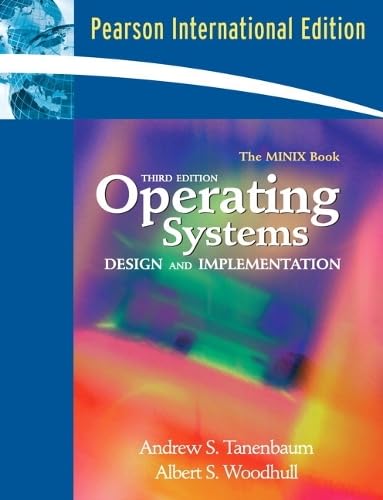 Modern Operating Systems: International Edition Computer Science Books