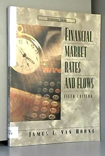 Financial Market Rates and Flows book