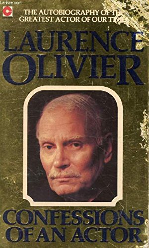 Confessions of an Actor: An Autobiography Books