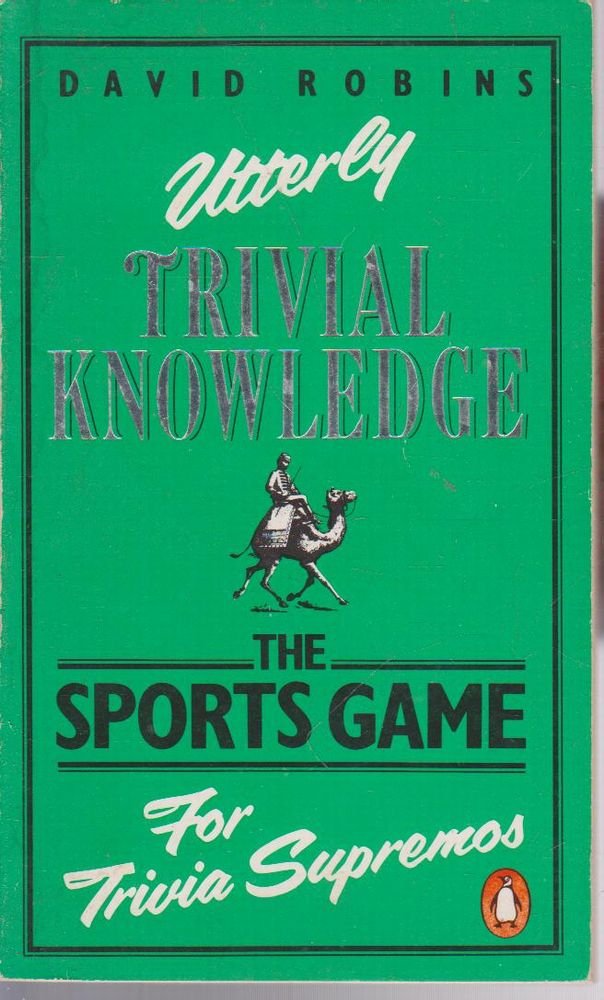 Product Image: Utterly Trivial Knowledge: The Sports Game