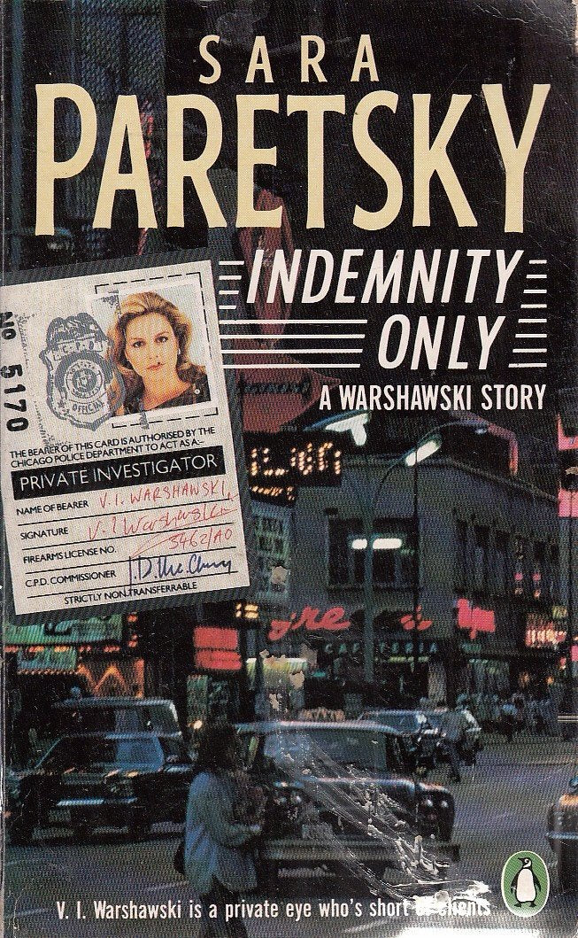 Indemnity Only (A V. I. Warshawski novel) Contemporary literature Books
