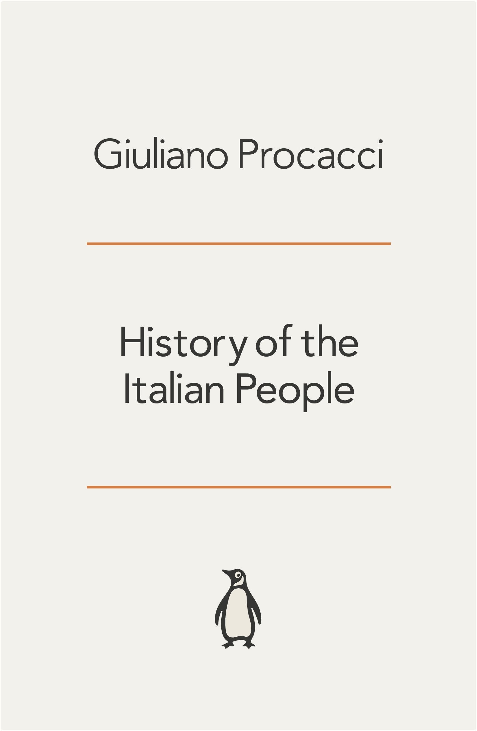 History of the Italian People Social Sciences