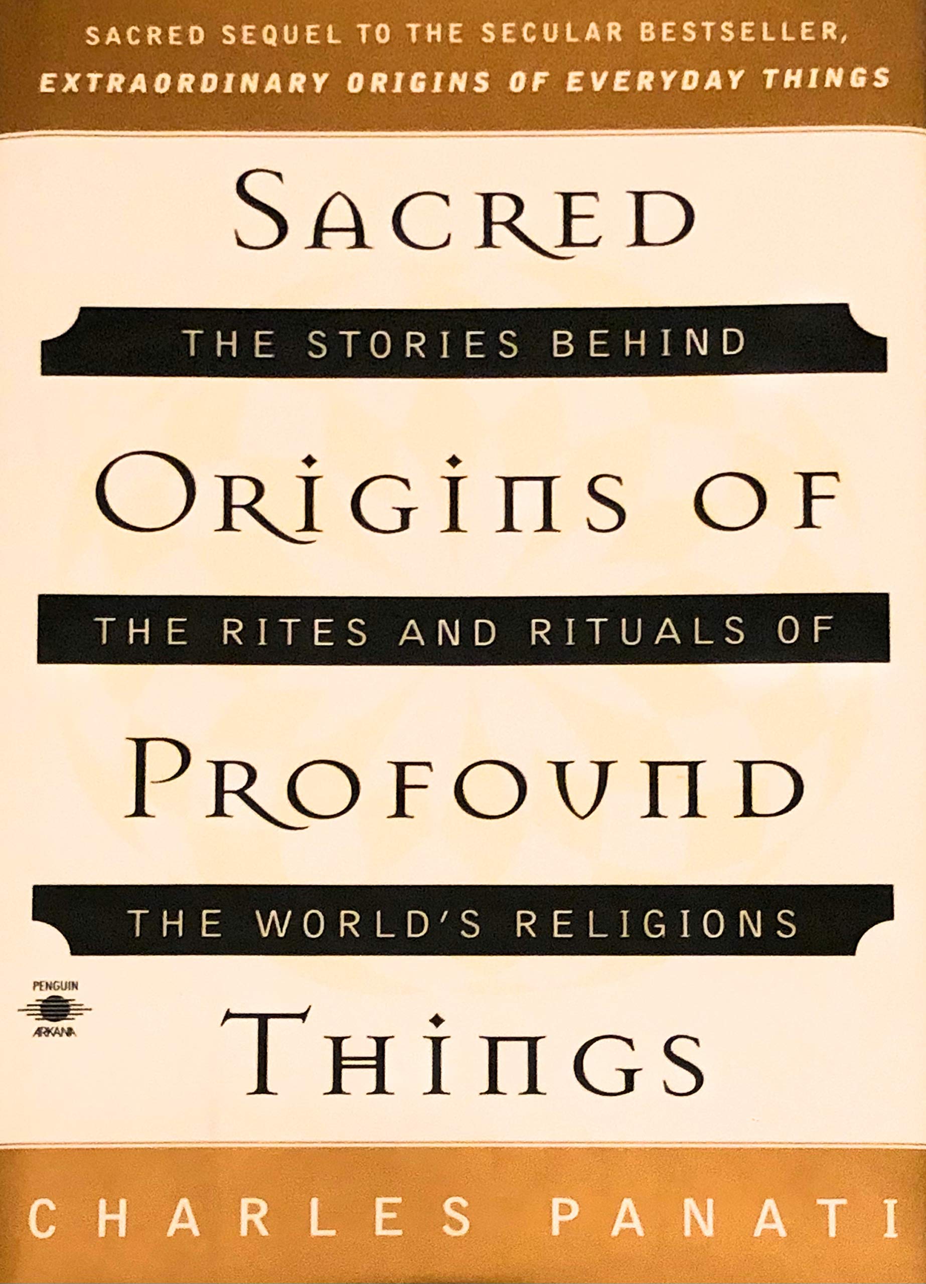 Sacred origins of profound things Religion & Esotericism