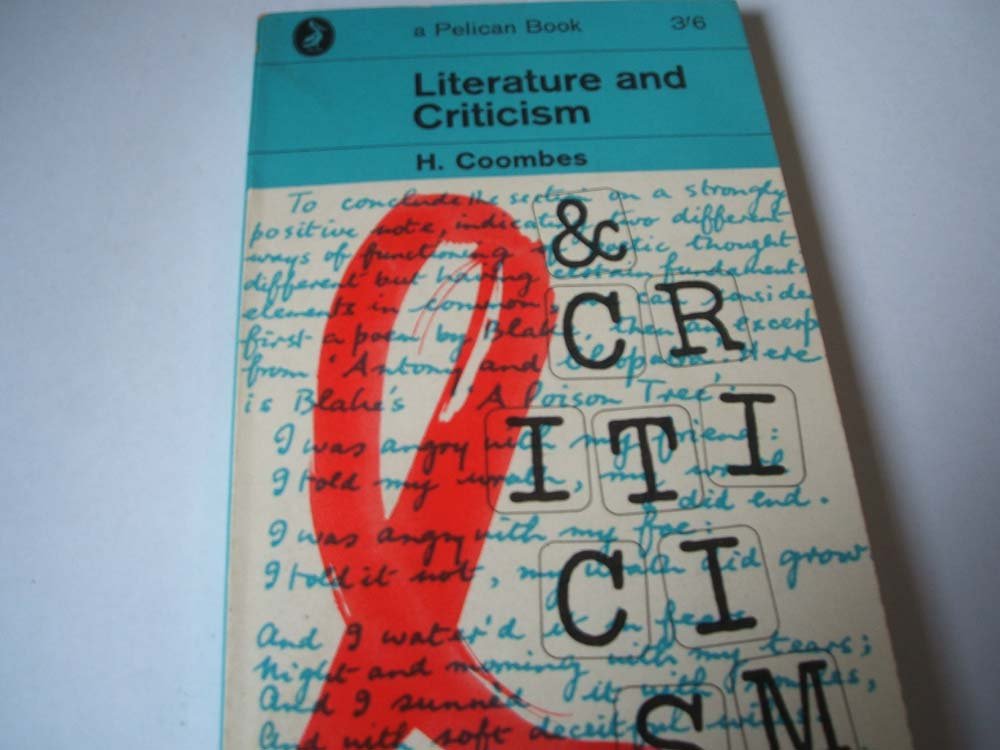 Literature And Criticism (Pelican S.) Contemporary literature