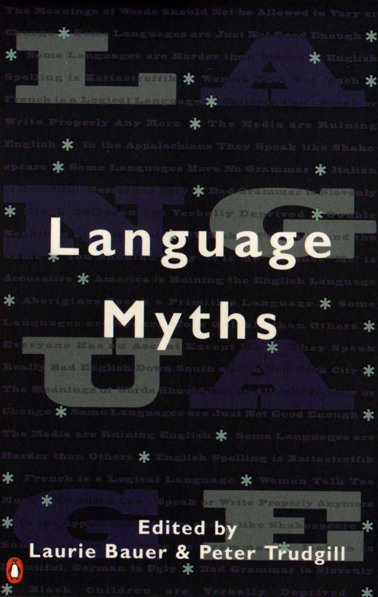 Language Myths Social Sciences Books