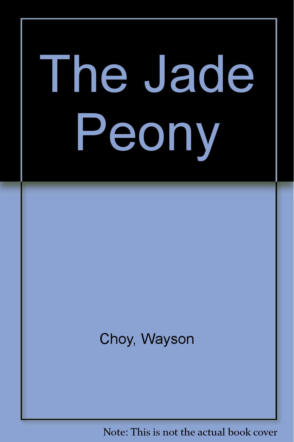 The Jade Peony book