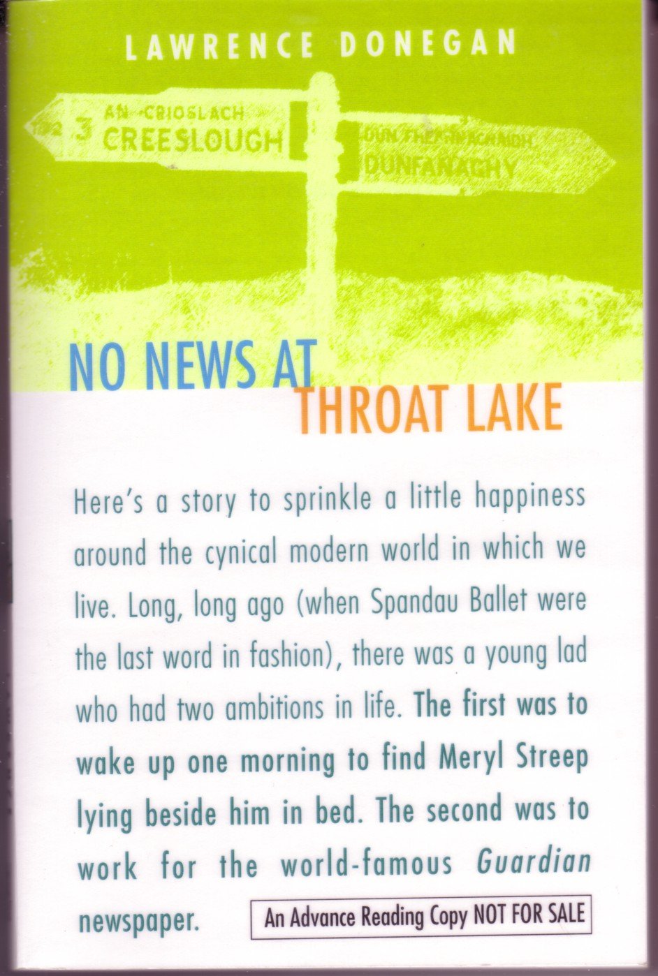 No News at Throat Lake Books