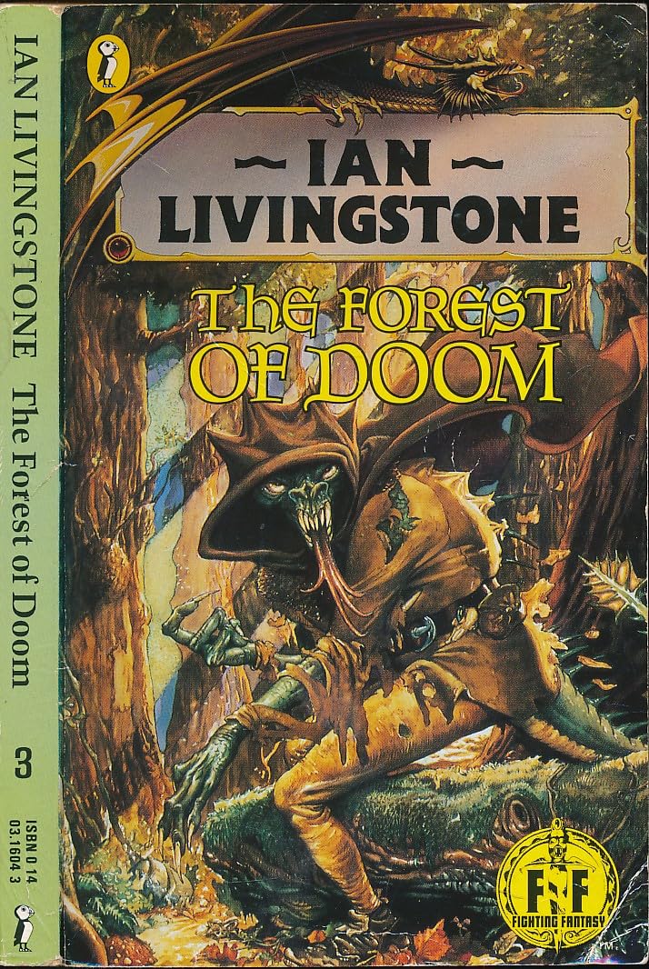 The Forest of Doom: Fighting Fantasy Gamebook 3 (Puffin Adventure Gamebooks) Tiptoi & Games