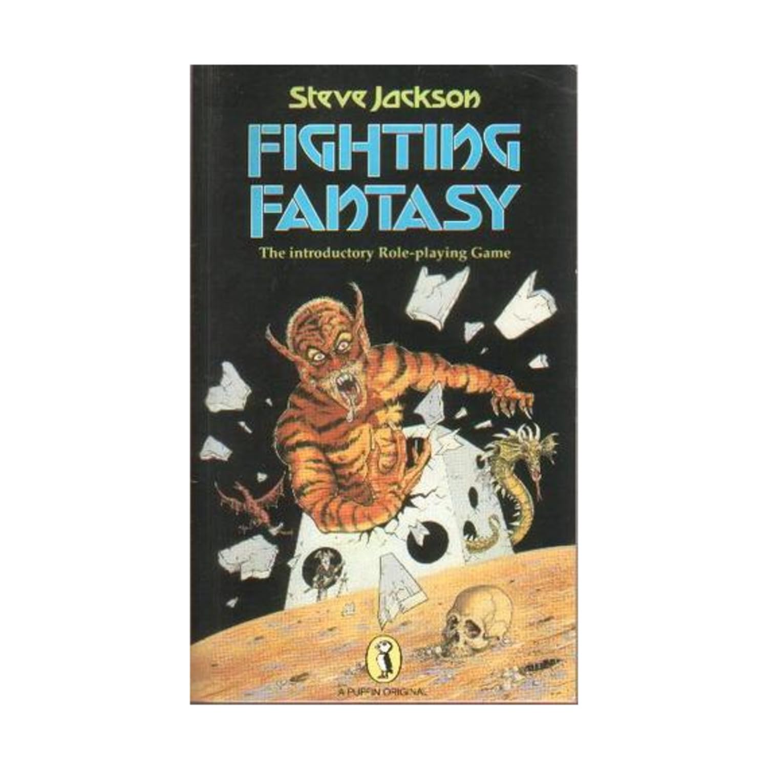 Fighting Fantasy: The Introductory Role-Playing Game (Puffin Adventure Gamebooks) Tiptoi & Games