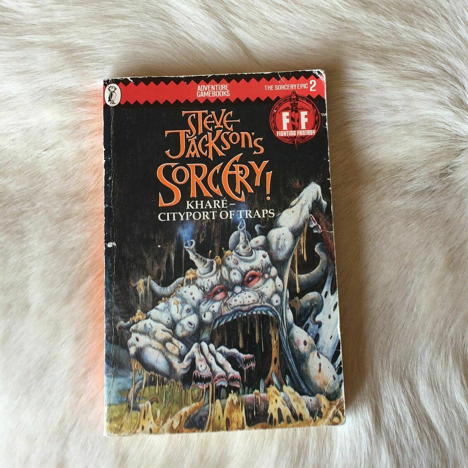 Sorcery 2: Khare- Cityport of Traps (Puffin Adventure Gamebooks) Tiptoi & Games
