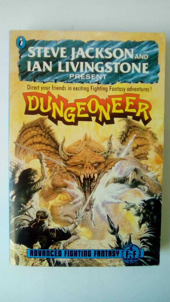 Dungeoneer: Advanced Fighting Fantasy (Puffin Adventure Gamebooks) Tiptoi & Games
