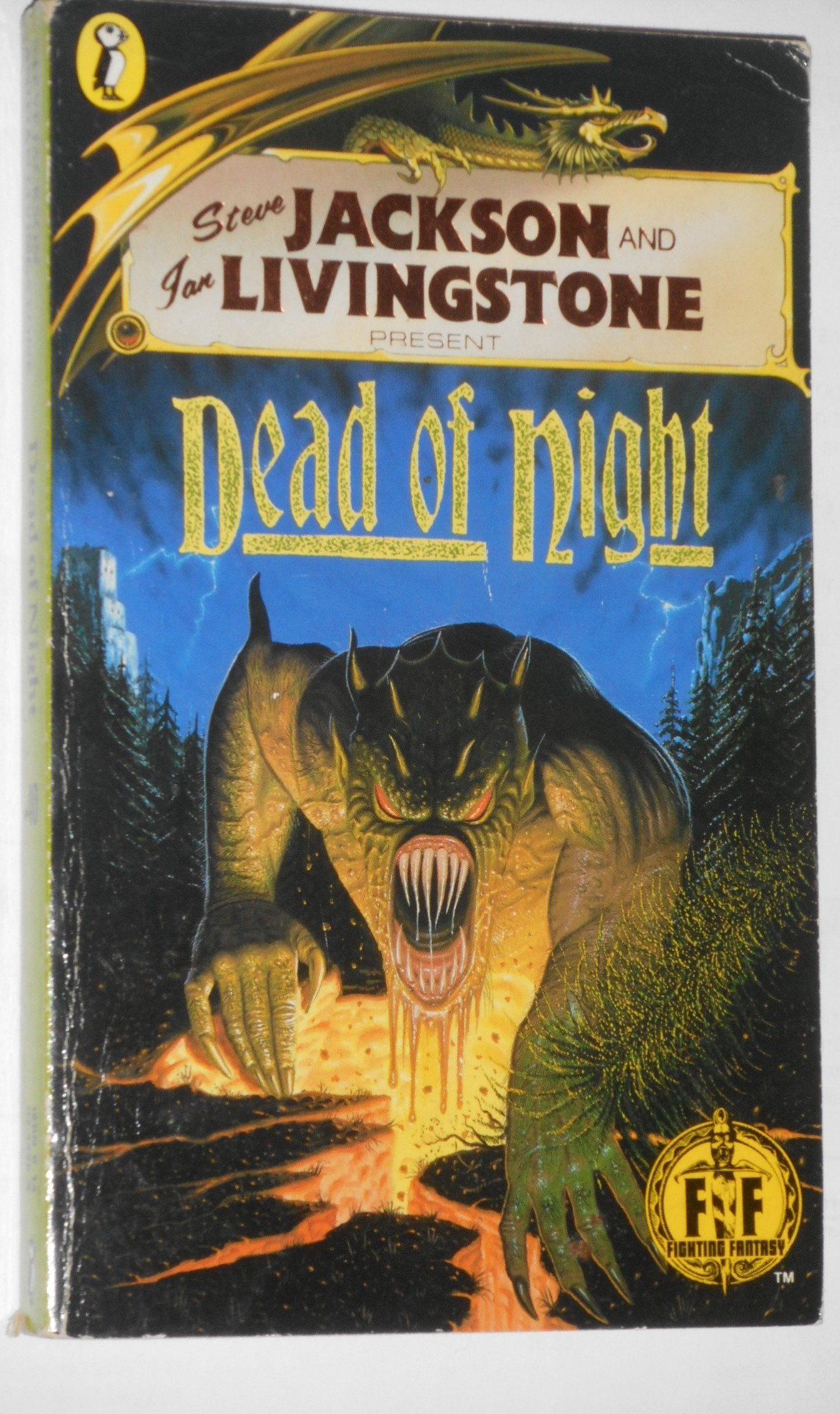 Dead of Night: Puffin Fighting Fantasy Gamebook Tiptoi & Games