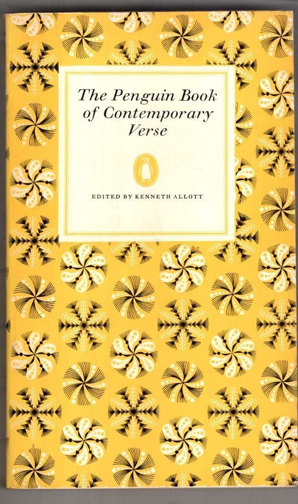 The Penguin Book of Contemporary Verse Poetry