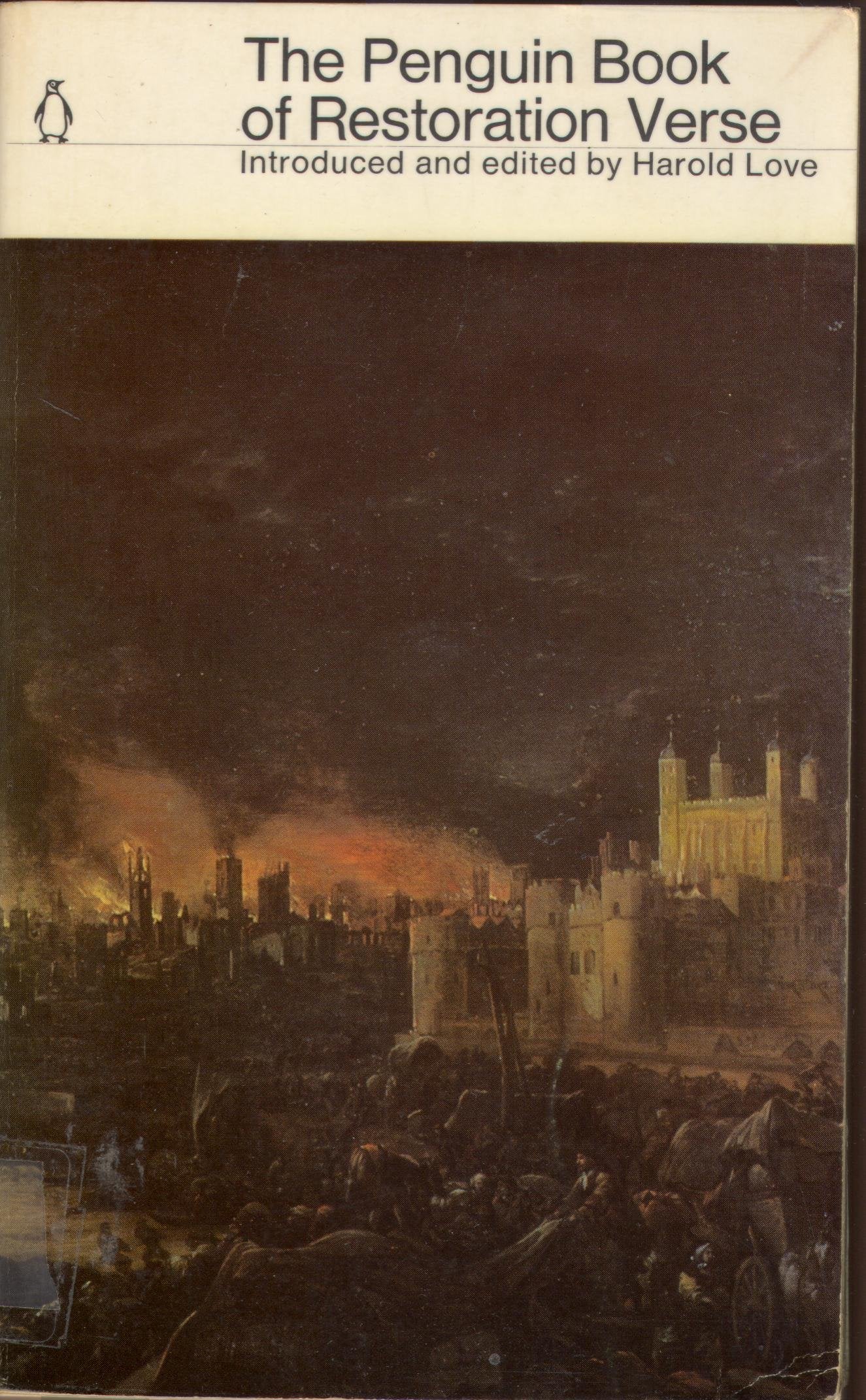 The Penguin Book of Restoration Verse Books