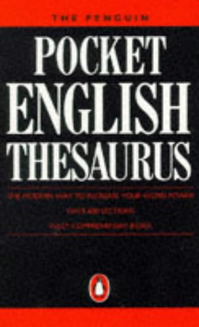 The Penguin Pocket English Thesaurus Reference Books