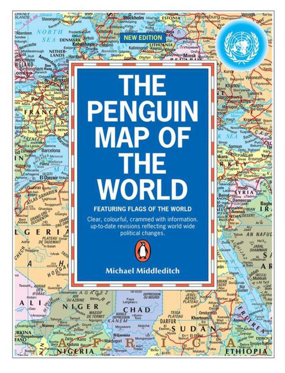 The Penguin Map of the World: Revised Edition Leisure, Home & Garden