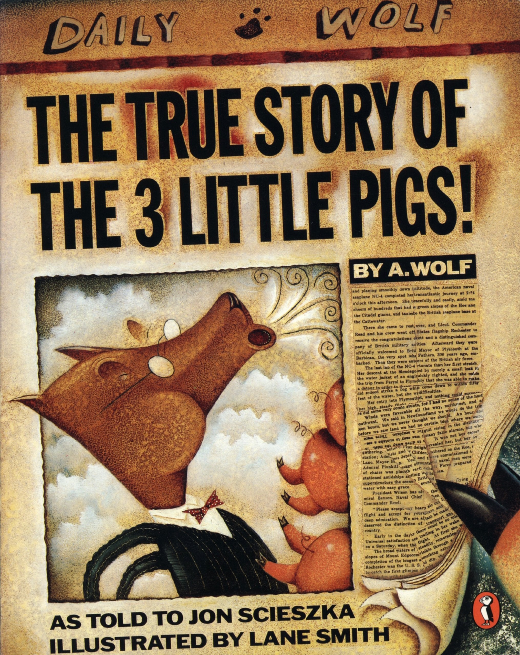 The True Story of the Three Little Pigs Novels & Short Stories