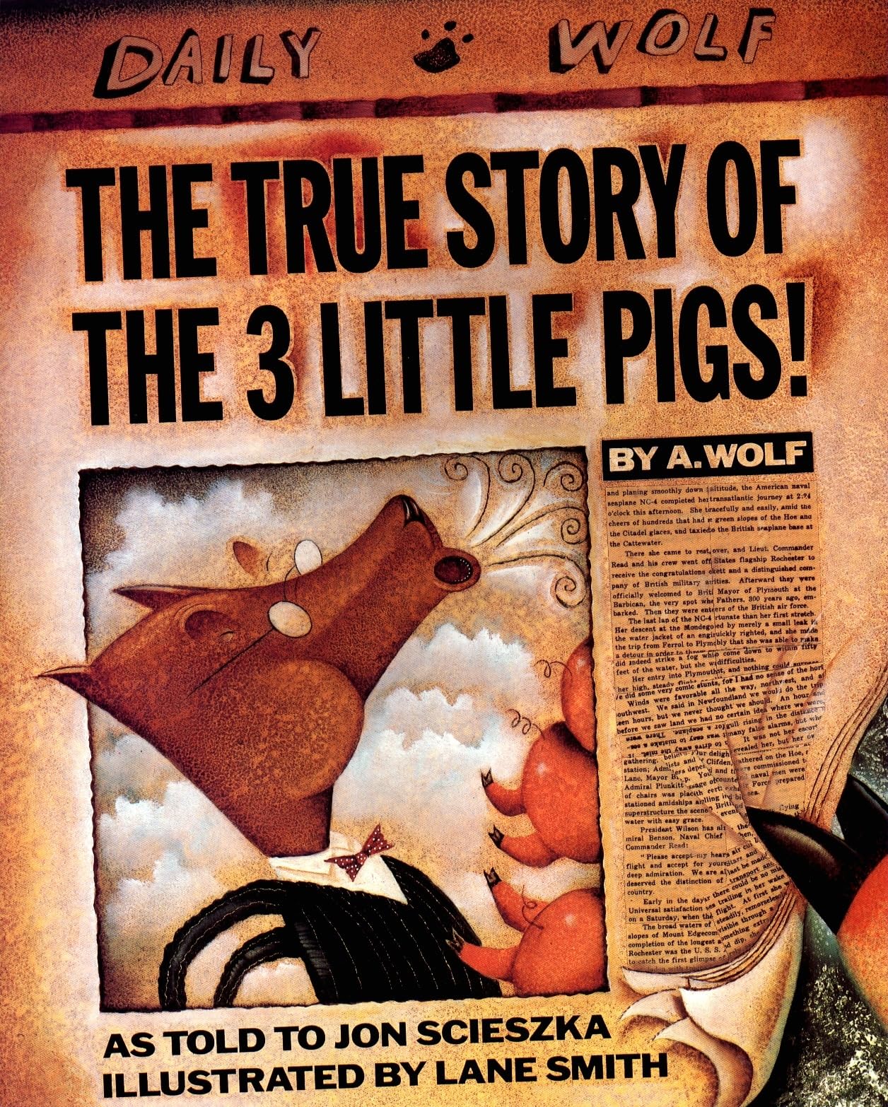 The True Story of the Three Little Pigs Contemporary literature