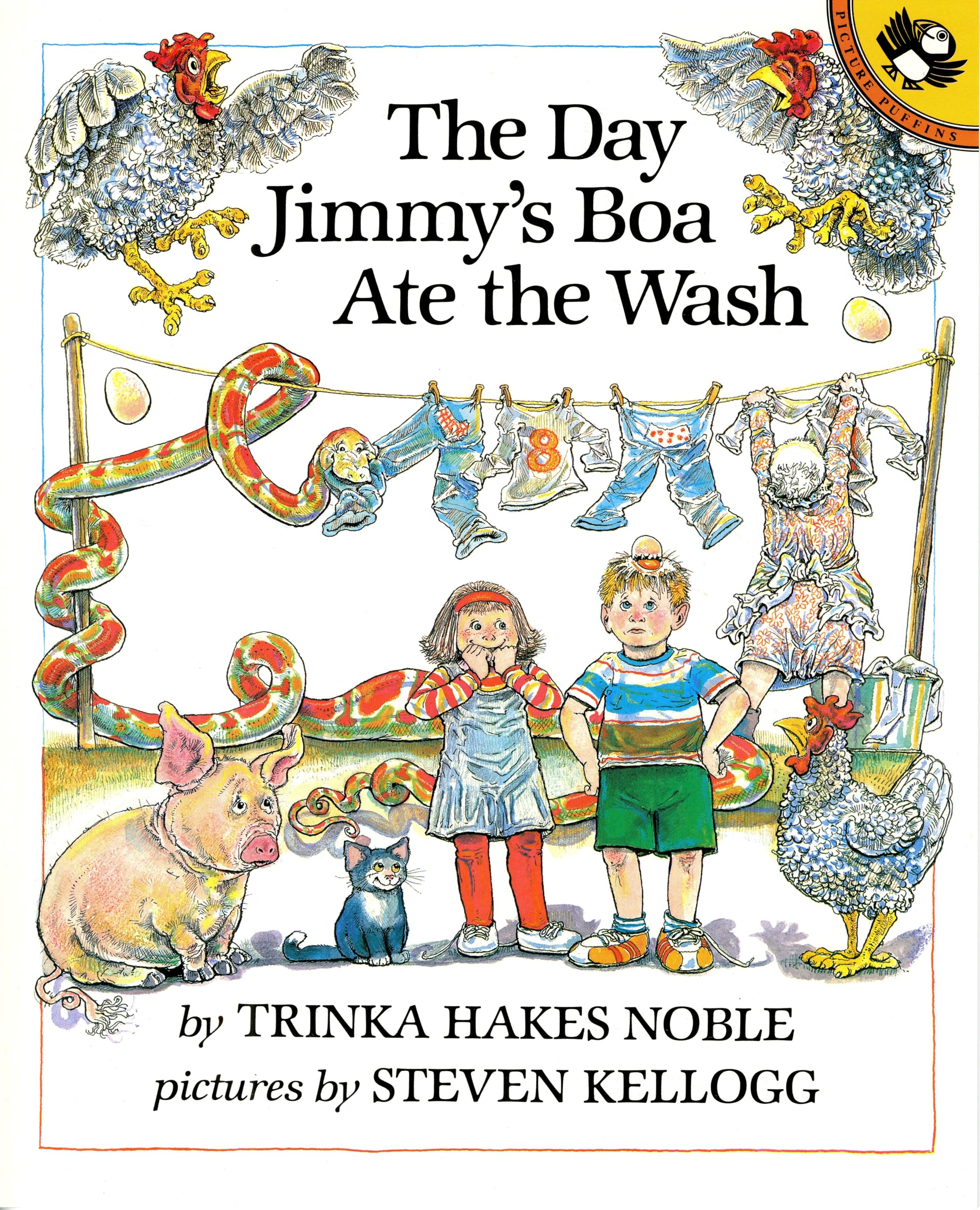 The Day Jimmy's Boa Ate the Wash (Picture Puffins) Non-fiction