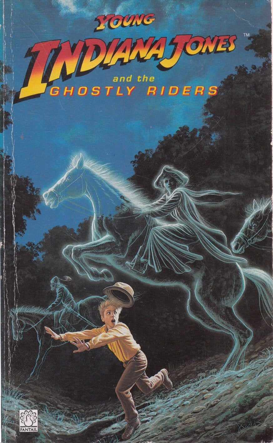 Young Indiana Jones And the Ghostly Riders book