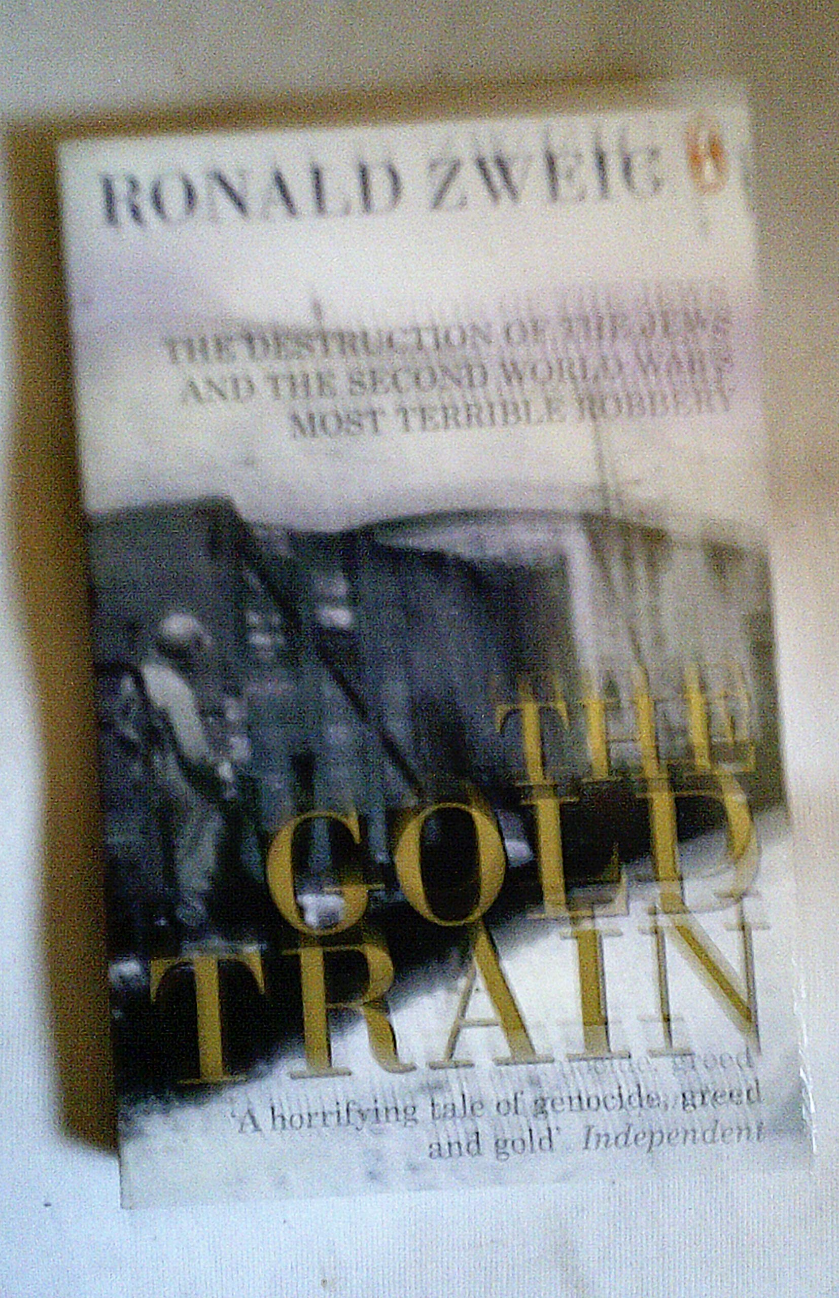 The Gold Train: The Destruction of the Jews And the Second World War's Most Terrible Robbery German history