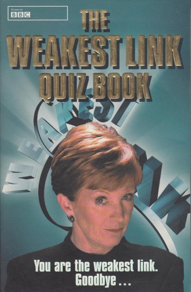 Product Image: The Weakest Link Quiz Book