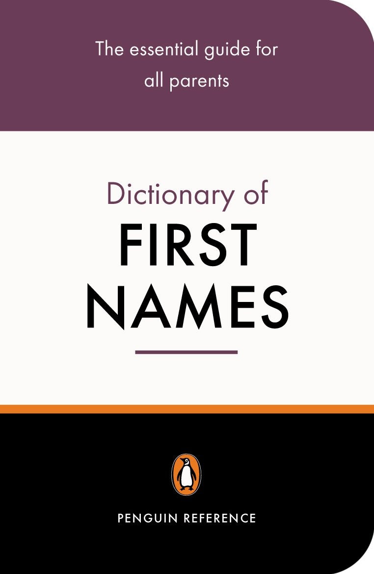 Product Image: The Penguin Dictionary of First Names