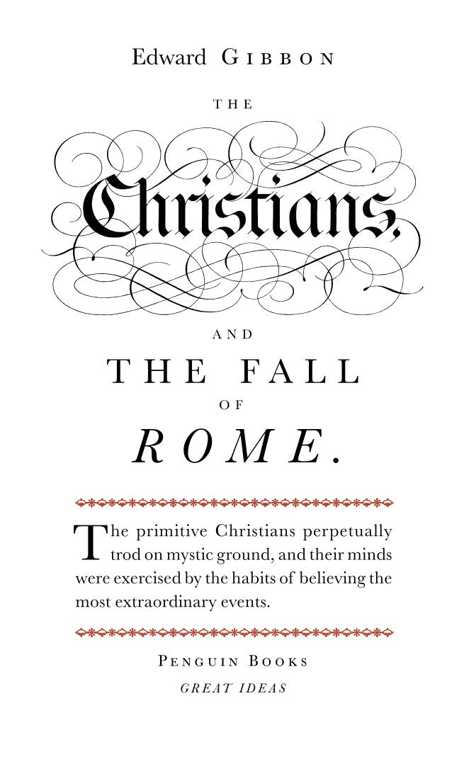 The The Christians and the Fall of Rome (Penguin Great Ideas) Philosophy