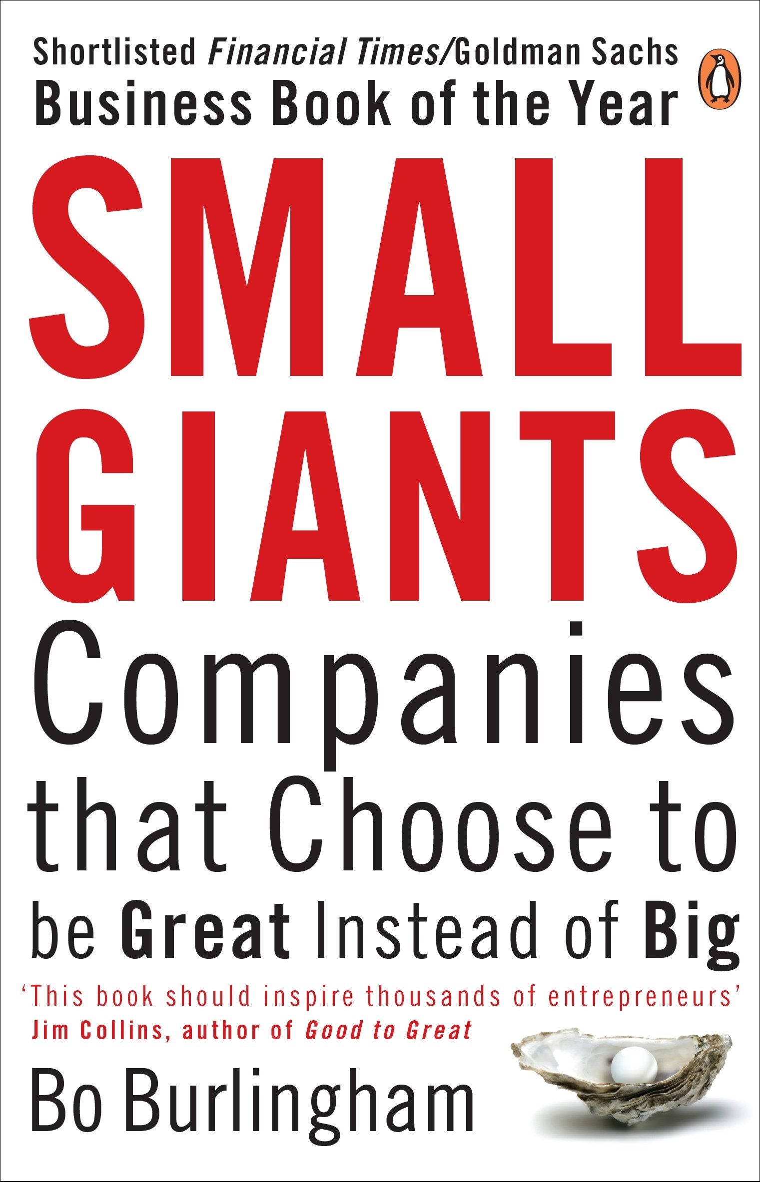 Small Giants: Companies That Choose to be Great Instead of Big Law