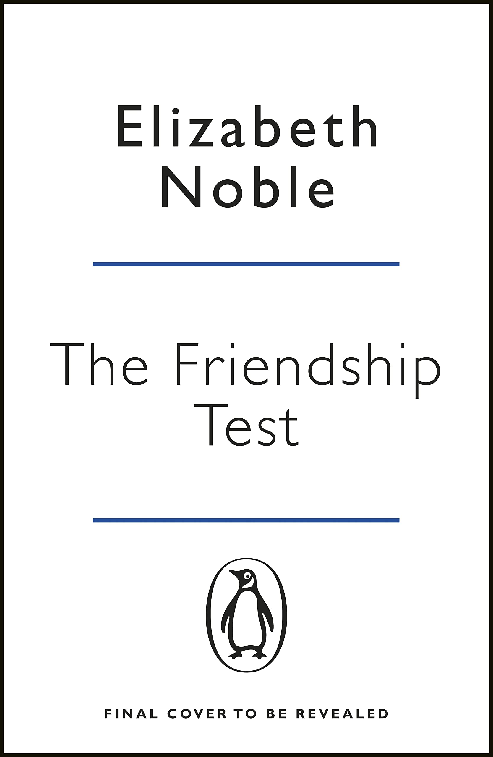 The Friendship Test Contemporary literature Books
