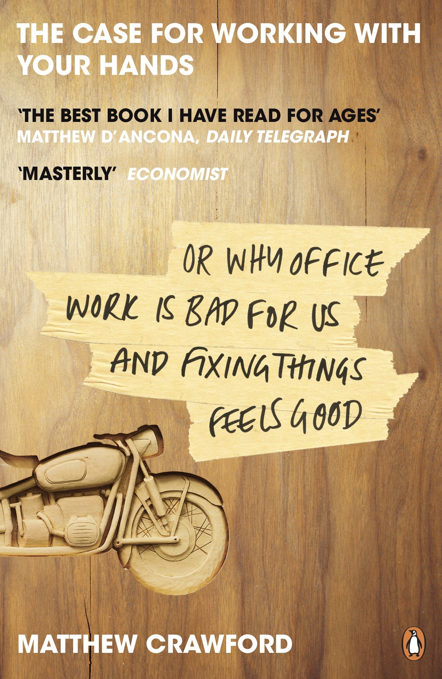 The Case for Working with Your Hands Philosophy Books