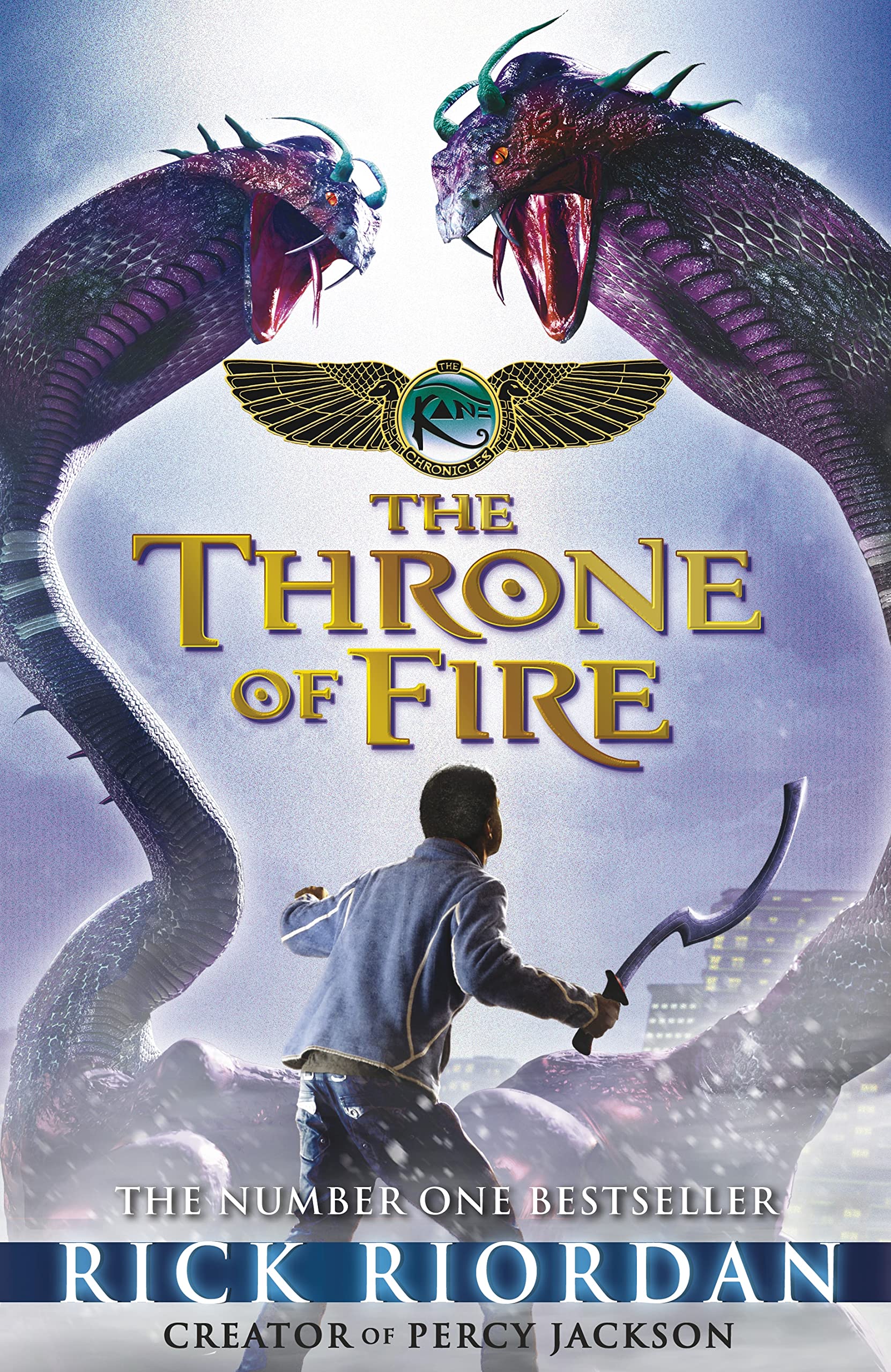 The Throne of Fire (The Kane Chronicles Book 2) Novels & Short Stories