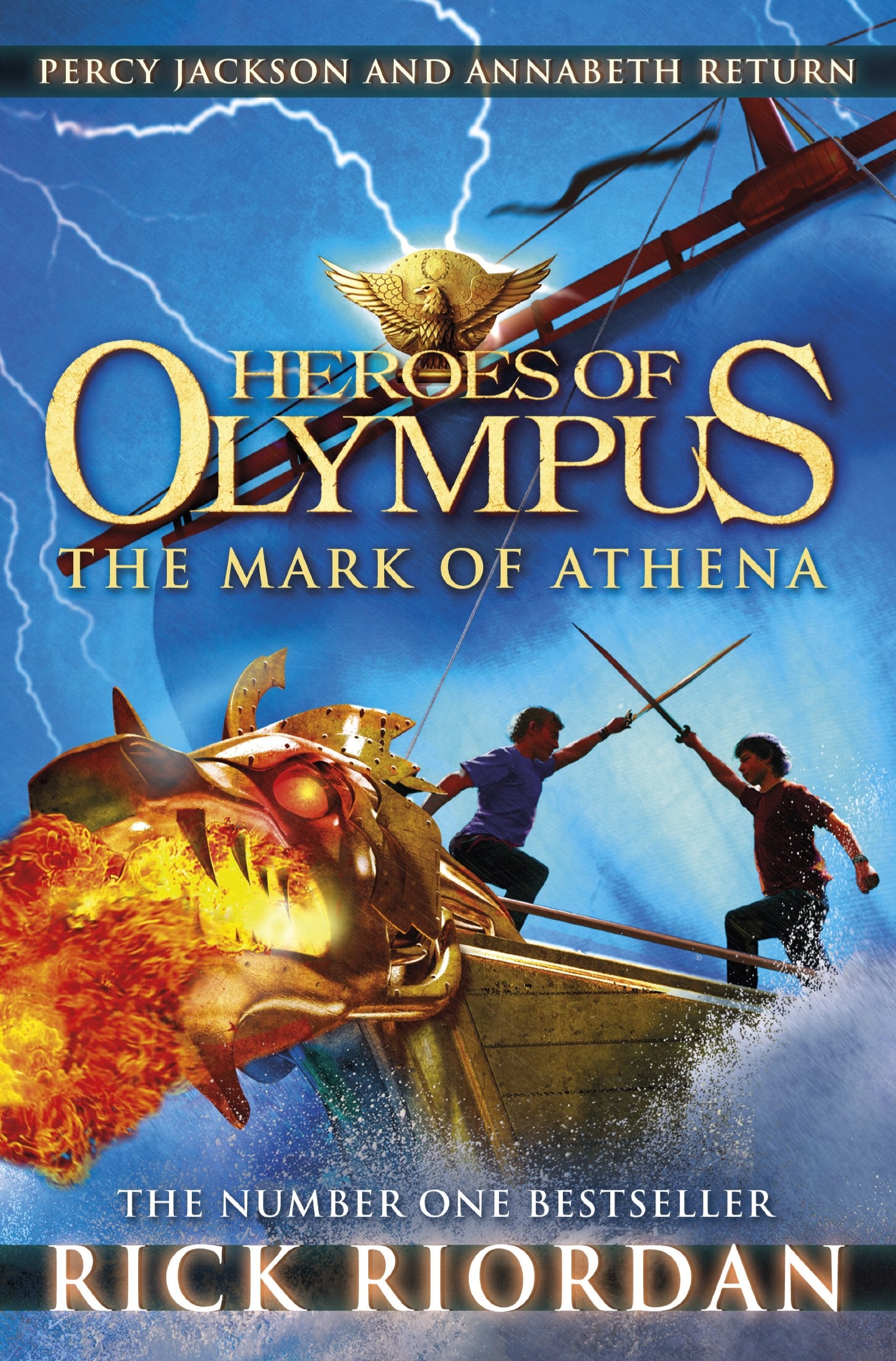 The Mark of Athena (Heroes of Olympus Book 3) Fairy Tales & Legends